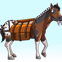 Glue Factory Horse #8772