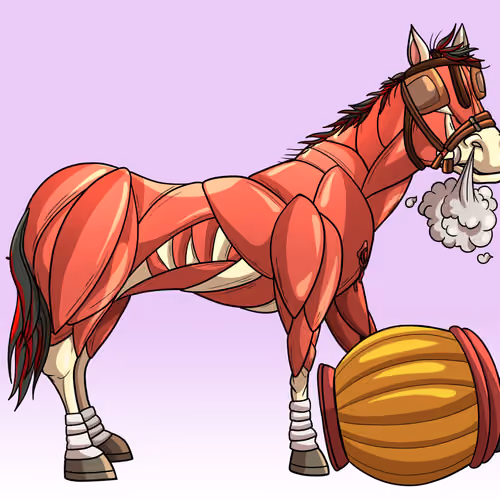 Glue Factory Horse #3184