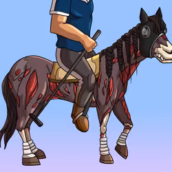 Glue Factory Horse #9518
