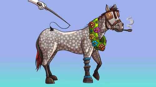 Glue Factory Horse #4608