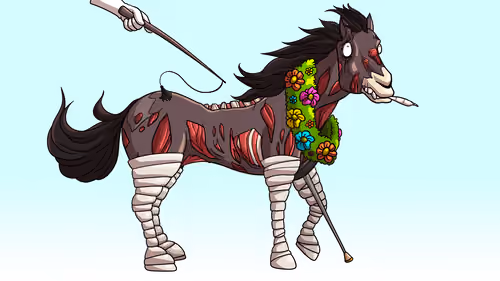 Glue Factory Horse #8652