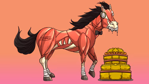 Glue Factory Horse #6196