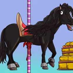 Glue Factory Horse #6296