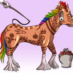 Glue Factory Horse #8109