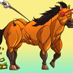Glue Factory Horse #9556