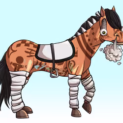 Glue Factory Horse #1738