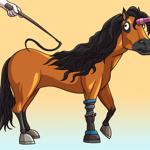 Glue Factory Horse #6877