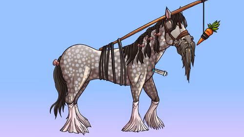 Glue Factory Horse #9790