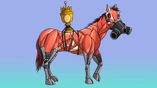 Glue Factory Horse #8554