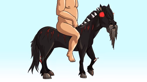 Glue Factory Horse #9696