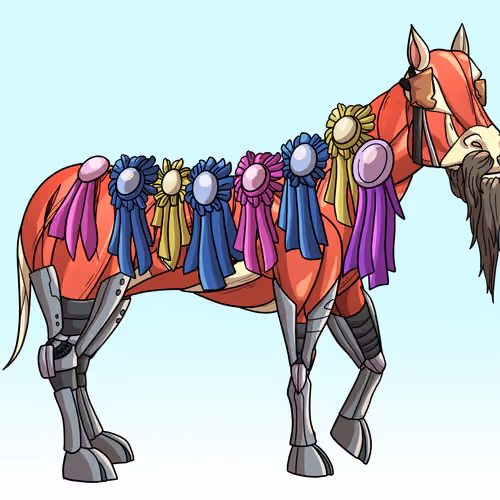 Glue Factory Horse #8058