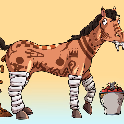 Glue Factory Horse #6592