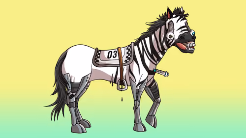 Glue Factory Horse #5552