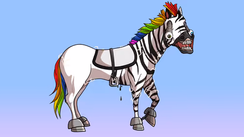 Glue Factory Horse #7608