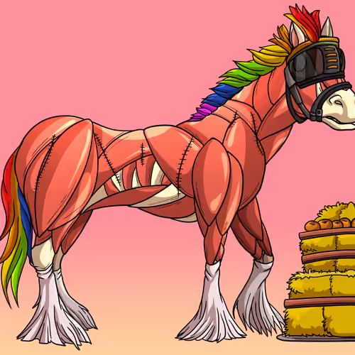 Glue Factory Horse #7414