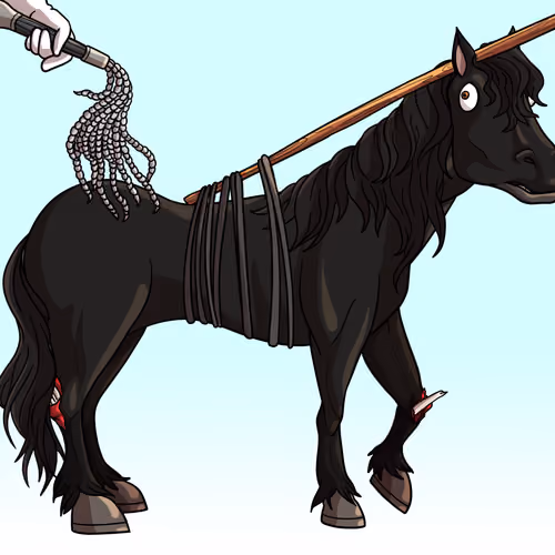 Glue Factory Horse #6048