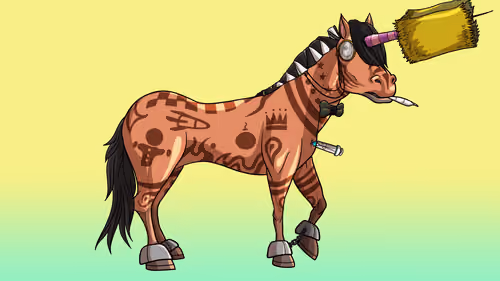 Glue Factory Horse #1239