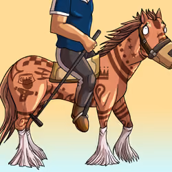 Glue Factory Horse #870