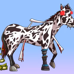 Glue Factory Horse #9845