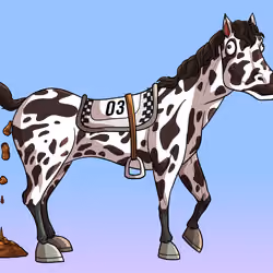 Glue Factory Horse #9957
