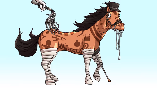 Glue Factory Horse #5860