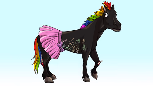 Glue Factory Horse #6598
