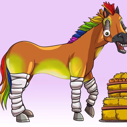 Glue Factory Horse #7045