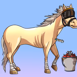 Glue Factory Horse #9584