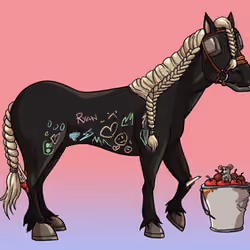 Glue Factory Horse #5488