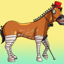 Glue Factory Horse #4153