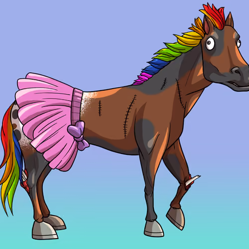 Glue Factory Horse #344