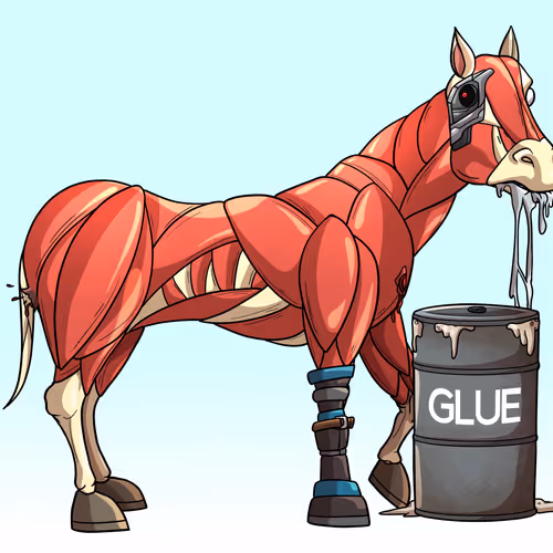 Glue Factory Horse #6363