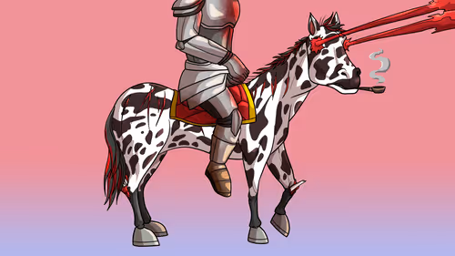 Glue Factory Horse #8483