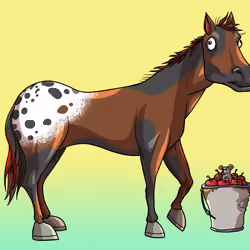 Glue Factory Horse #5989