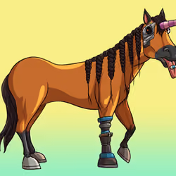Glue Factory Horse #5864