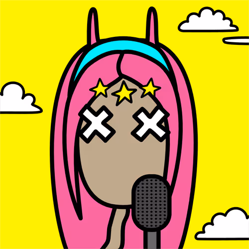 Pink hair girl
