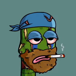 ZombPepe BoringPunks #2197