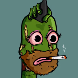 ZombPepe BoringPunks #2231