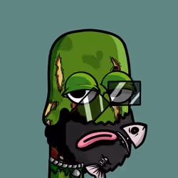 ZombPepe BoringPunks #3201
