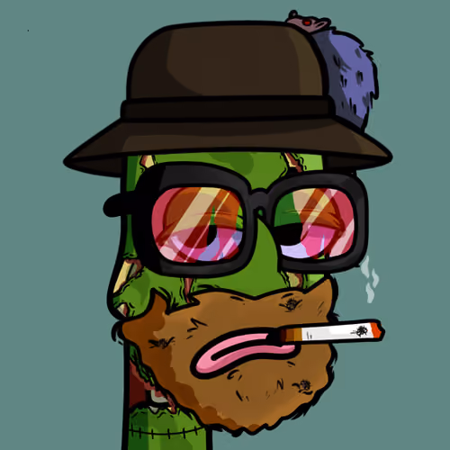ZombPepe BoringPunks #2490