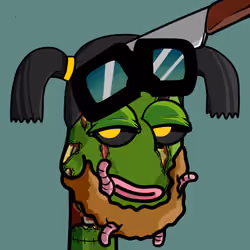 ZombPepe BoringPunks #2156