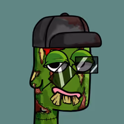 ZombPepe BoringPunks #75