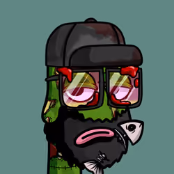 ZombPepe BoringPunks #114