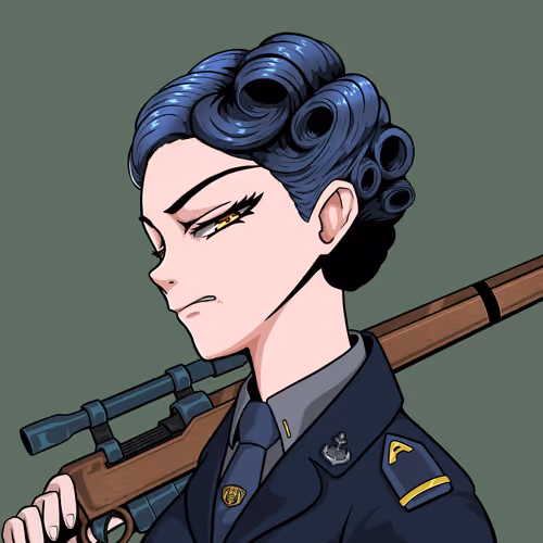 Female Atama WW2 #1436