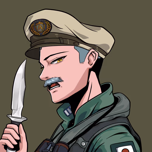 Male Atama WW2 #1557