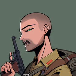 Male Atama WW2 #1516