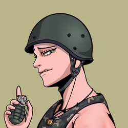 Male Atama WW2 #1016