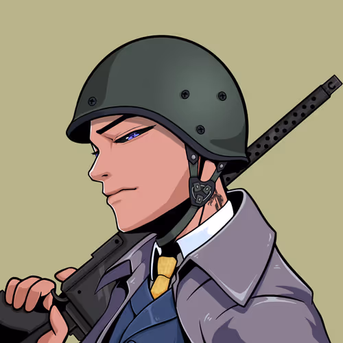 Male Atama WW2 #1545
