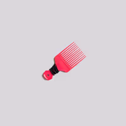 Pink Pick Comb