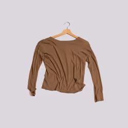 Brown Long Sleeve Shirt